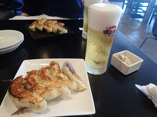  [  HAKODATE RAMEN AJISAI BEER GYOZA