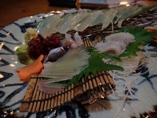 HAKODATE IZAKAYA JIRO squid SASHIMI IKA