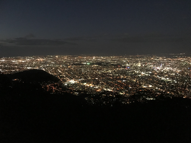 R̖i R̒] NightView Mt.Moiwa