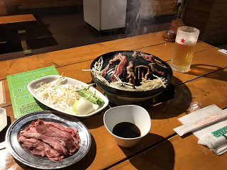 Mutton YAKINIKU TSUKISAPPU INGISUKAN