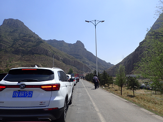 北山恒岳 大同 渋滞 Mount Heng (Shanxi) Traffic-jam DATONG