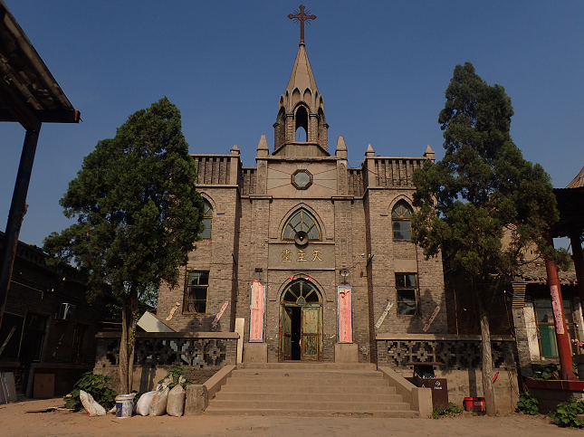 平遥古城 教会 安家街天主堂 Pingyao old-town Anjia-Street-Catholic-Church