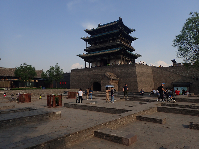 平遥古城 迎薫門 城壁 Pingyao old city Castle-Wall