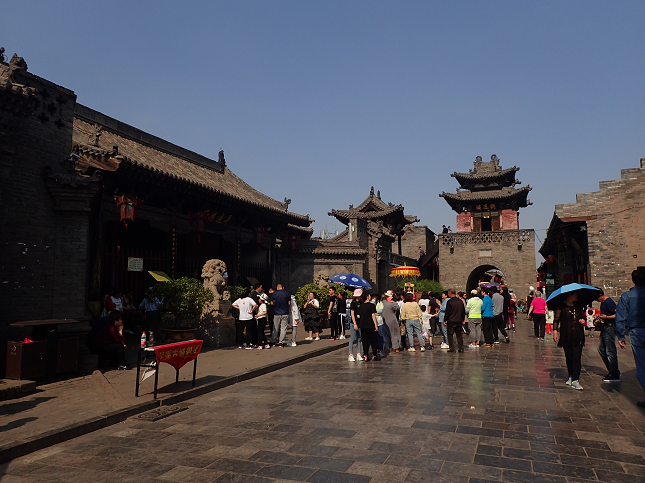 平遥古城 平遥县衙 听雨楼 Pingyao old-town Guyashu(Xianya)