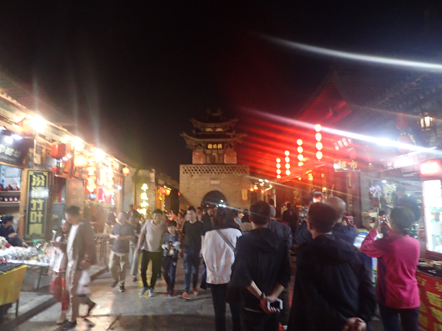 平遥古城 古い町並み 夜景 Pingyao old-town Night-Sight