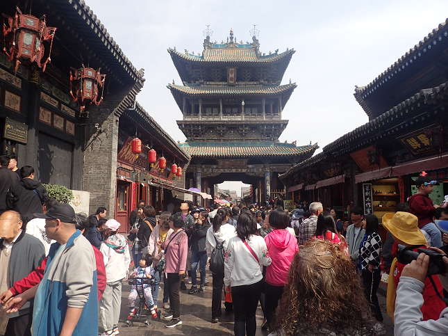 平遥古城 市楼 Pingyao city-tower