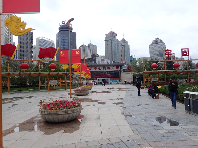 西寧 中心広場 XINING Central Square