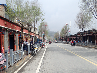 塔爾寺 ターム寺 湟中 町並み Huangzhong