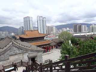 西寧 南禅寺 XINING Nanchan-Temple チベット仏教 中国 CHINA 眺望