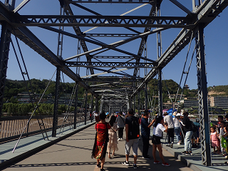 蘭州 黄河 中山橋 LANZHOU Yellow-River Zhongshan Bridge