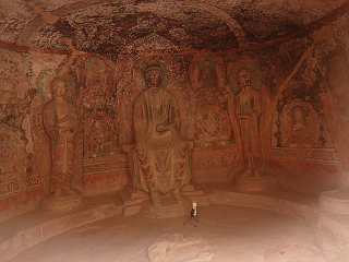 蘭州 炳霊寺石窟 LANZHOU BingLingSi-Grottoes