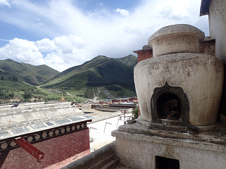 夏河 ラプラン寺 拉卜楞寺 裏道 XIAHE Labrang-Monastery BackStreet