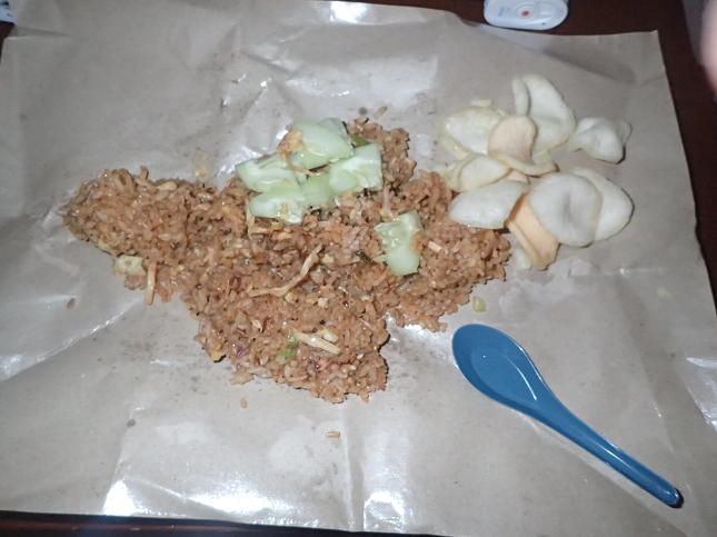 インドネシア ジョグジャカルタ Indonesia Yogyakarta マリオボロ Malioboro ナシゴレン NasiGoreng