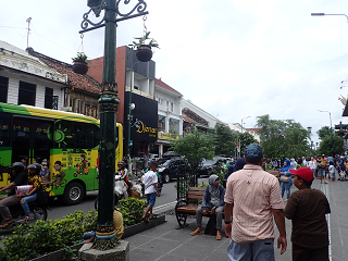 マリオボロ通り Malioboro-Street ジョグジャカルタ YOGYAKARTA インドネシア Indonesia