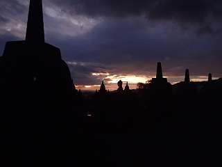 ボロブドゥール サンライズ Borobudur Sunrise ジョグジャカルタ YOGYAKARTA インドネシア Indonesia