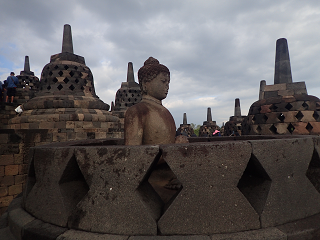 ボロブドゥール寺院 Borobudur ジョグジャカルタ YOGYAKARTA インドネシア Indonesia