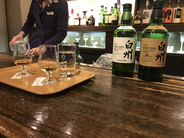 Tg[B ECXL[ Hꌩw Rs 쌧s s SuntryHakusyu OriginalWhisky LimitedWhisky KosyuKaido JapanTravel YamanashiTravel NaganoTravel FactoryTour Tasting eCXeBO