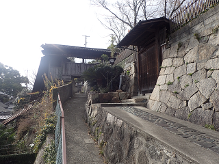 尾道 天寧寺 細い道