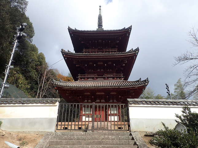 尾道 西国寺 三重塔