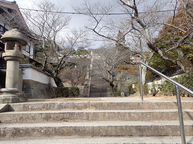 尾道 西国寺 階段