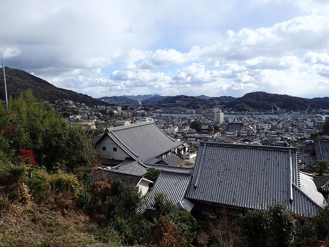 尾道 西国寺 三重塔 眺望