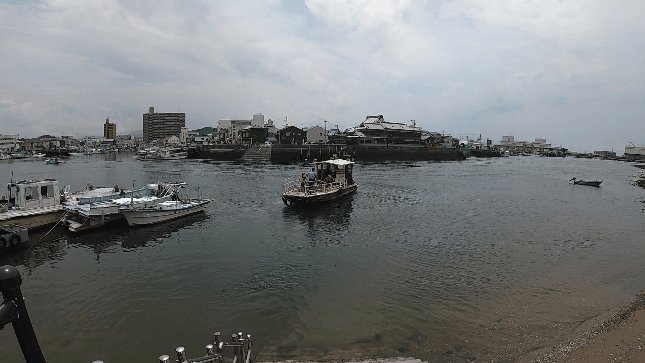 松山 三津浜 Matsuyama MITSUHAMA 渡し船 EasyFerry