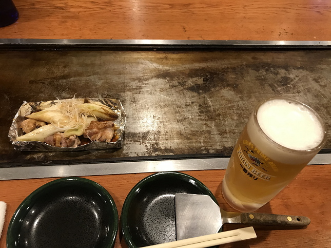 大阪 ミナミ 福太郎 ねぎ焼き
