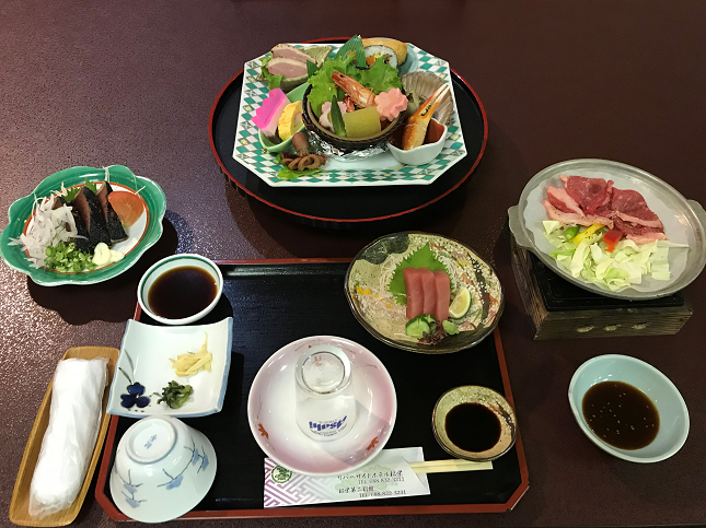 高知 リバーサイド松栄 夕食