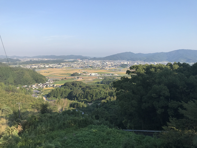 第35番札所 第35番霊場 清瀧寺 眺望