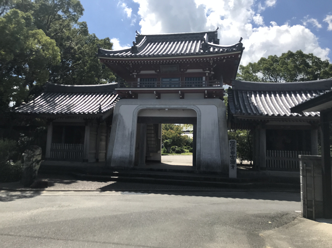 四国霊場第6番札所 安楽寺 ANRAKUJI-TEMPLE HENRO 山門 MeinGete Gate