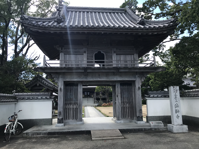 四国霊場第9番札所 法輪寺 HOURINNIJI-TEMPLE HENRO 山門 MeinGete Gate