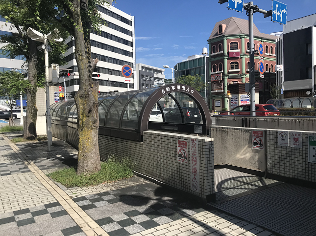 徳島 TOKUSHIMA レンタサイクル RentalCycle BikeRental 紺屋町 駐車場