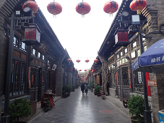 平遥古城 Pingyao old city Down-of-Castle-Wall