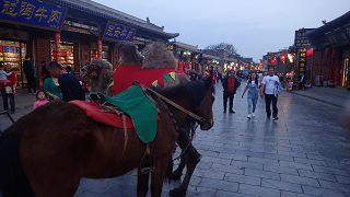 平遥古城 夕暮れ Pingyao old city Sun set