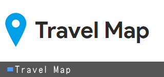 Travel Map n}(GoogleMap猩nq)